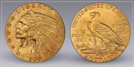 Indian Head Gold Coin Set